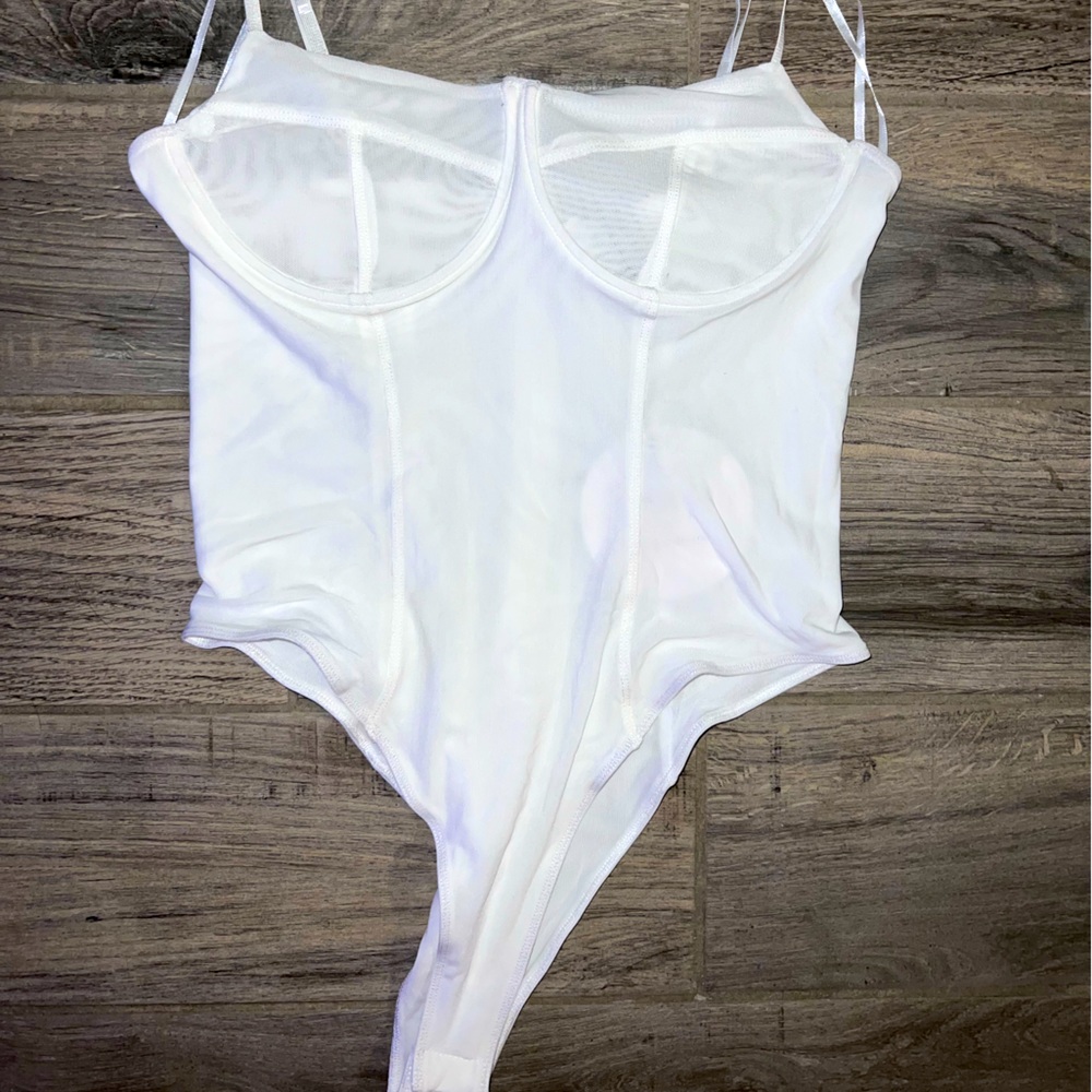 White Princess Polly Bodysuit